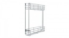 Корзина 2 уровневая фасад 150 мм 500х150х720 KR08 правая с доводчиком