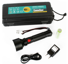 Фонарь Camelion LED E163 аккумулятор 10w , бокс