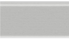 Плинтус Идеал Деконика с кабель-каналом светло-серый 2,2 м 85 мм