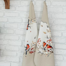 Набор полотенец хлопок 2шт Пернатые истории 45х65 Listelle