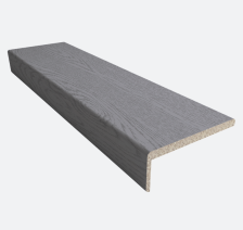 Наличник телескоп ПВХ Grey soft 5,5х70х2150 (деталь) (ВДК)