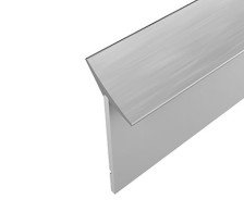 Плинтус для столешниц гибкий 4,2м алюминий KORNER