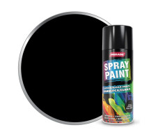 Эмаль аэрозольная 9005 черный глянец (400мл) Parade