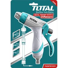 Пистолет-распылитель 3-поз  металлич 3/4" адаптер TOTAL THZATN1031