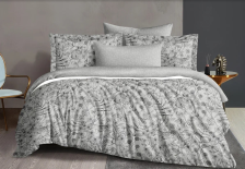 КПБ сатин набивной Satin Lux 024-SL 50х70+70х70 Дуэт Cleo
