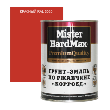 Грунт-эмаль "Корроед" по ржавчине красный RAL 3020 (1,9кг) Квил