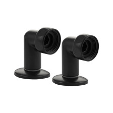 Соединение угловое к полотенцесушителю САНАКС 1х1/2 г/ш черный 137ч