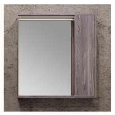 Зеркало со шкафчиком Стоун-80 грецкий орех