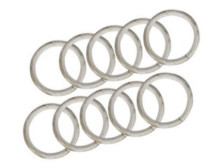 Комплект колец 10 шт СФ19-400-33 Белое золото Дельфа