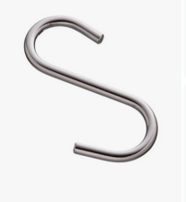 Крючок для рейлинга малый хром YJ-G311C 