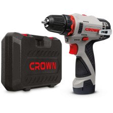 Шуруповерт CROWN аккумуляторный CT21072HX-2 BMC 12V 2А/ч 2 аккумулятора