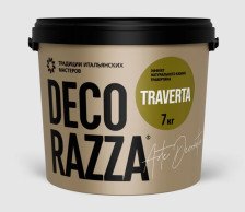 Покрытие декоративное Traverta TR база (7кг) Decorazza