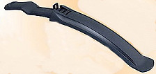 Крыло 6-012-1 пластик 24-26" переднее крепление к вилке (100) черное AR
