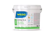 Краска фасадная WD9 (6кг) WEDO