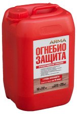 Огнебиозащита ARMA I степени красная (10л)