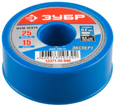 Лента ФУМ 25ммх15мх0,2мм ЗУБР 12371-25-040