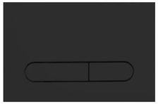 Кнопка смыва BelBagno PROSPERO, BB007-PR-NERO,M, цвет черный матовый Tocco Morbido