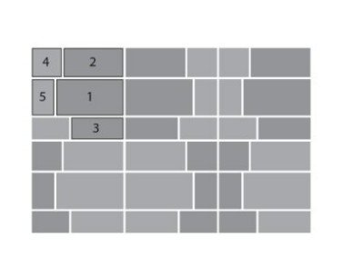 Плитка тротуарная "Инсбрук Тироль" серый 60 мм (1 ряд=0,92 м2)