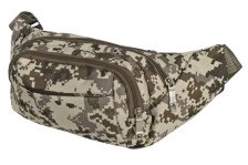 Сумка поясная CLASSIC 10 разгрузочная, карманы на молнии, цвет Пиксель серый 703120