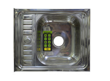 Мойка накладная 60х50 0,6 h=160 NATURE