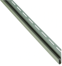 Планка финишная салатовая 3,0м АльтаПрофиль