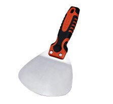 Шпатель для ведра 140мм нержавеющая сталь, двухкомпонентная ручка DECOR 317-8140