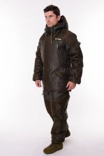 Костюм утеплённый ONERUS Горный -45С ткань Таслан, хаки, размер 56-58/182-188