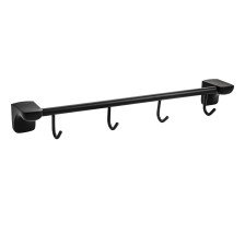 Вешалка 4 крючка TITAN 76205 черный