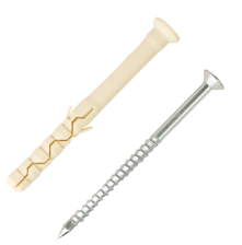 Дюбель+шуруп 6х80 PDG UK потай нейлон 50шт