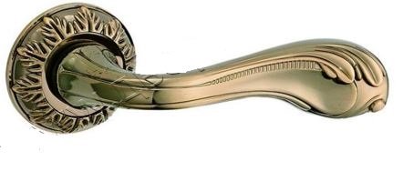 Ручка дверная Palidore A-406 BCF кофе глянец