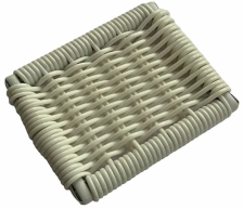 Ротанг круглый белый