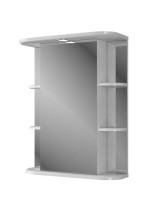 Зеркало со шкафчиком Гиро-65 (65х75х24)