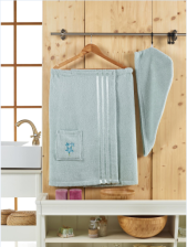 Набор для сауны женский JUANNA Sevakin зеленый