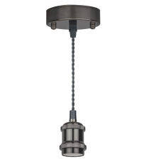 Светильник 93 163 NIL-SF01-010-E27 60Вт 1.5м металл черный хром Navigator 93163