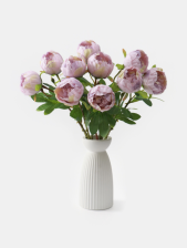 Цветы искусственные Пышный пион 7х47см сиреневый 4738222