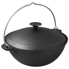 Казан чугун 6,0л с крышкой МС0062