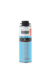 Пена монтажная KUDO HOME 35 650мл проф Всесезонная