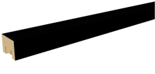 Рейка декоративная МДФ Милана Black Edition (0,02х0,03х2,7м) (8)