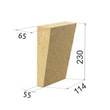 Кирпич огнеупорный клиновой ША-22