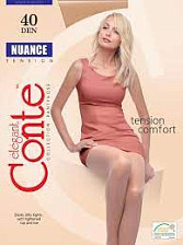 Колготки Conte Nuance 40 den р 7 naturel