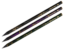 Карандаш ч/гр HB Berlingo Golden Shade заточенный черное дерево