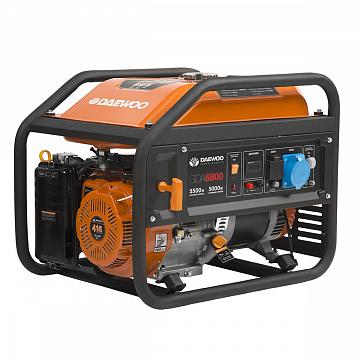 Генератор DAEWOO GDA 6800 5,5 кВт 220 V бензиновый