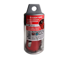 Коронка алмазная по керамограниту и мрамору 20мм Hardcore с центрирующим сверлом 154020