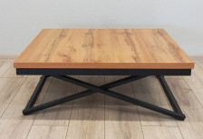 Стол "Орфей 1" СТТ 201 черный/дуб вотан