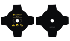 Диск CHAMPION 4х230х25,4 тип А для жесткой травы C5105