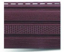 Софит перфорированный коричневый (Т-20) 3м АльтаПрофиль