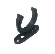 Клипса для кухонной опоры черная с ответной планкой