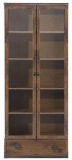 Шкаф "ИНДИАНА" JWIT 2d1s Дуб саттер 195,5х80х40см