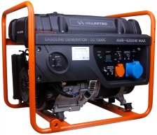 Генератор VILLARTEC GG 7300C (5,8/6,3кВт, 220V, Cu)