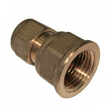 Патрубок 15х1/2" ц/г медная труба 